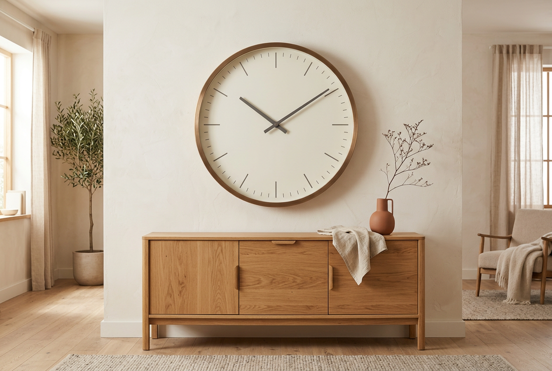 How to Choose the Right Size Wall Clock for Your Room
