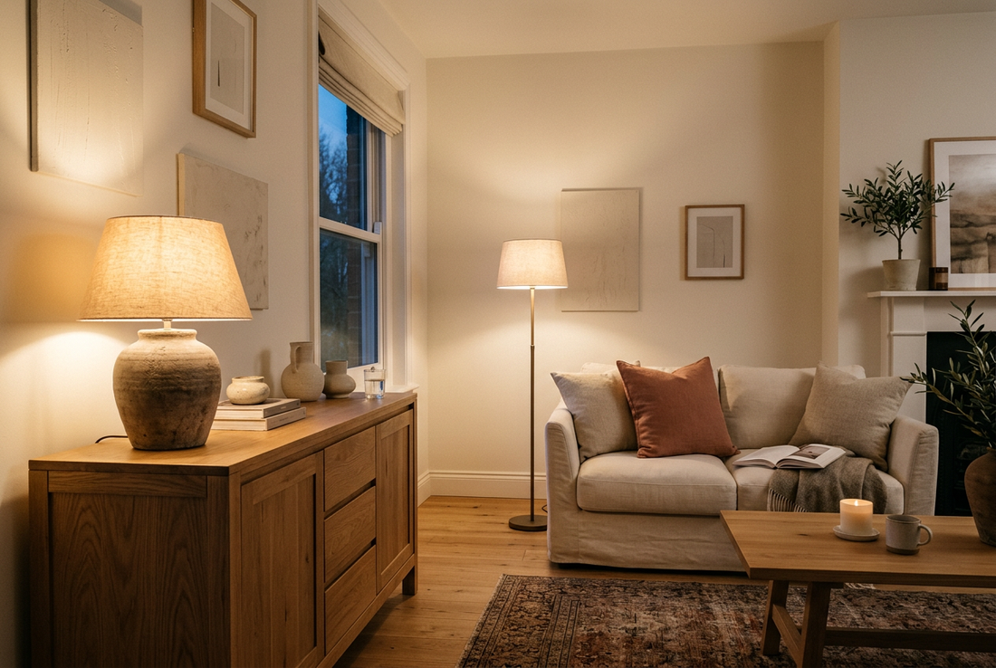 Warm or Cool Lighting? How to Create a Cosy Room