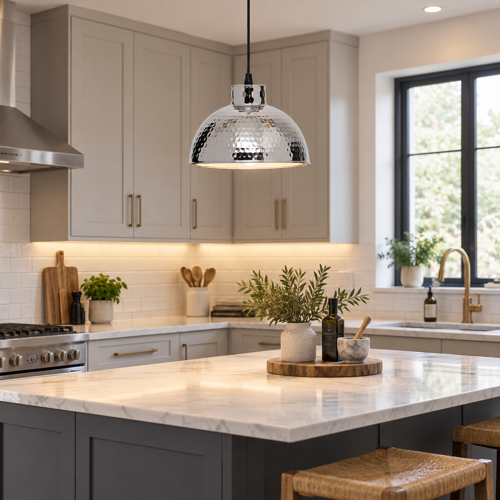 Beaumonde Home Foundry Industrial Pendant Light