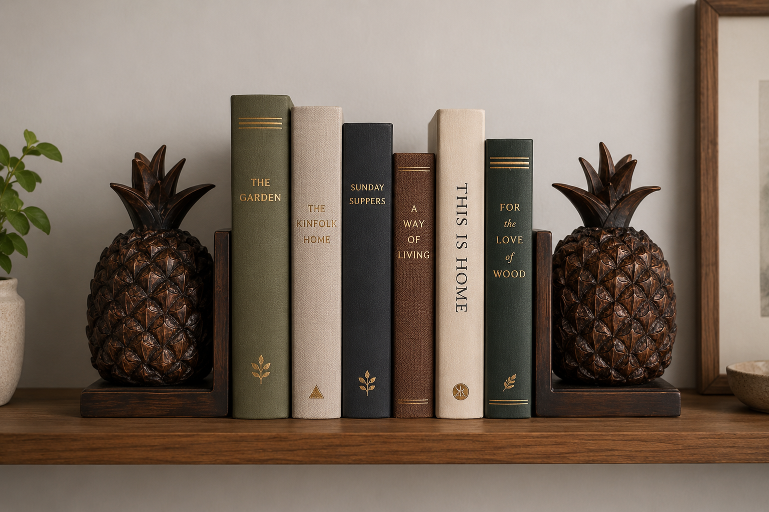 Mindy Brownes Pineapple Bookends