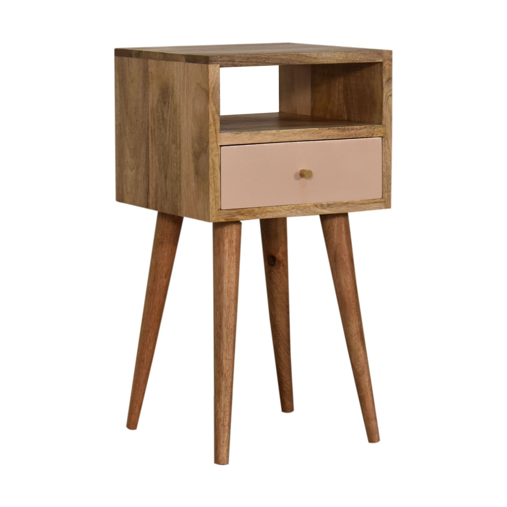 Mini Blush Hand Painted Bedside Table