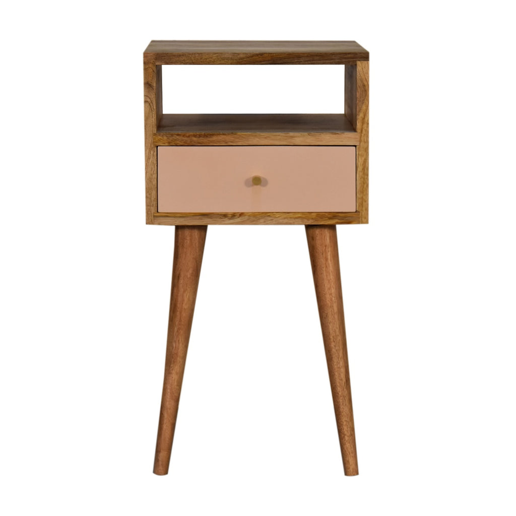 Mini Blush Hand Painted Bedside Table