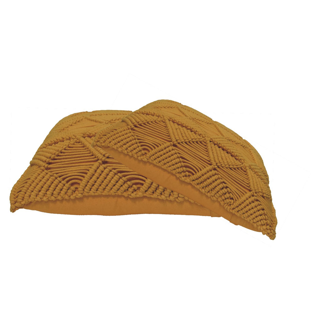 Esmi Cushion Set of 2 – Mustard