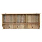 Coat Rack with 3 Shelves