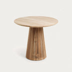 Kave Home Jeanette Round Solid Teak Table 90cm