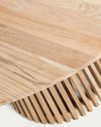 Kave Home Jeanette Round Solid Teak Table 90cm