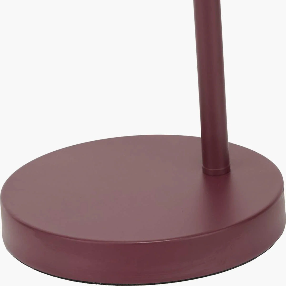 Pacific Lifestyle Finn Mulberry Metal Cloche Headed Table Lamp