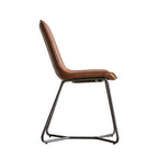 Gallery Direct Hawking Chair Brown (2PK)