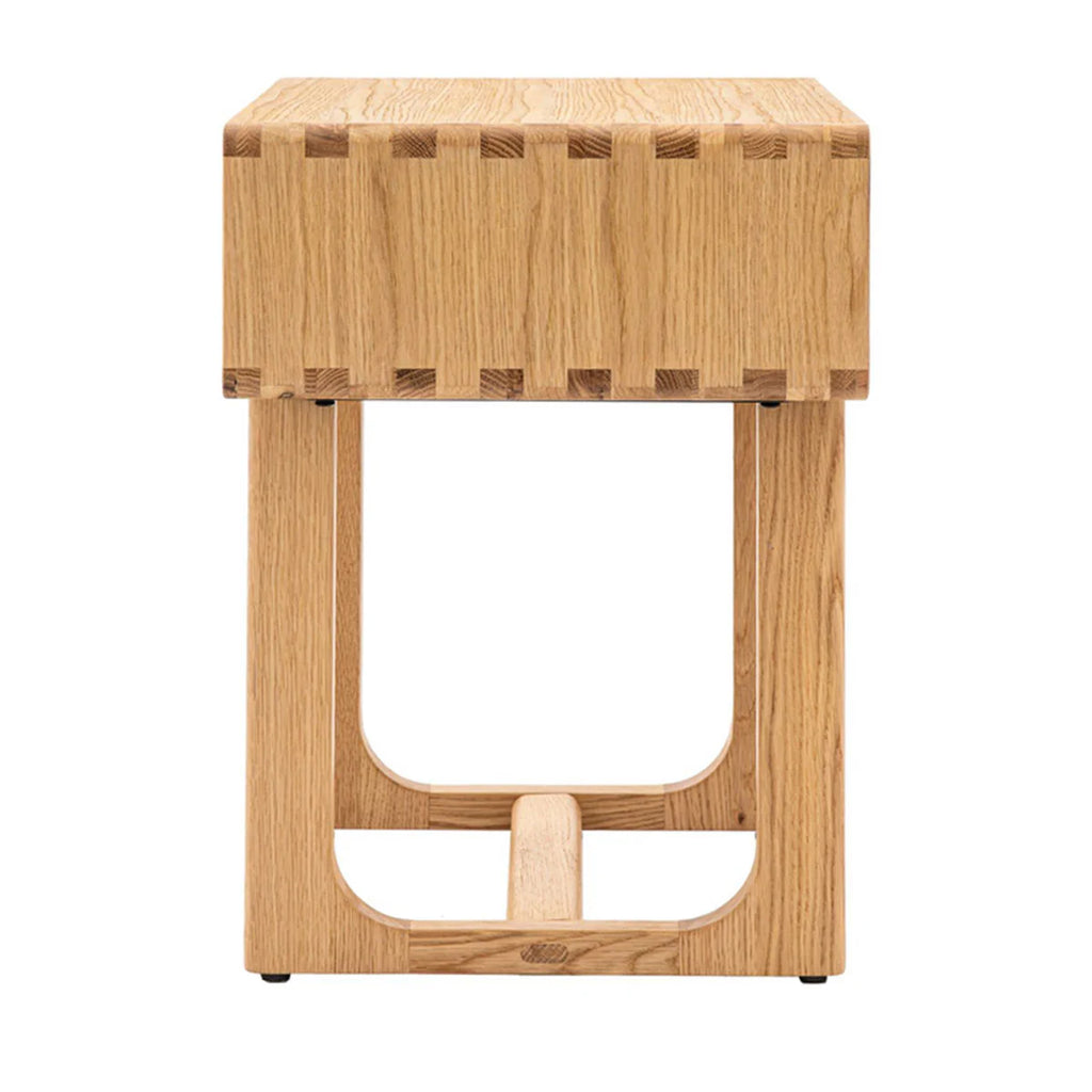 Gallery Direct Craft 1 Drawer Bedside Table