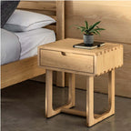 Gallery Direct Craft 1 Drawer Bedside Table