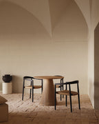 Kave Home Jeanette Round Solid Teak Table 90cm