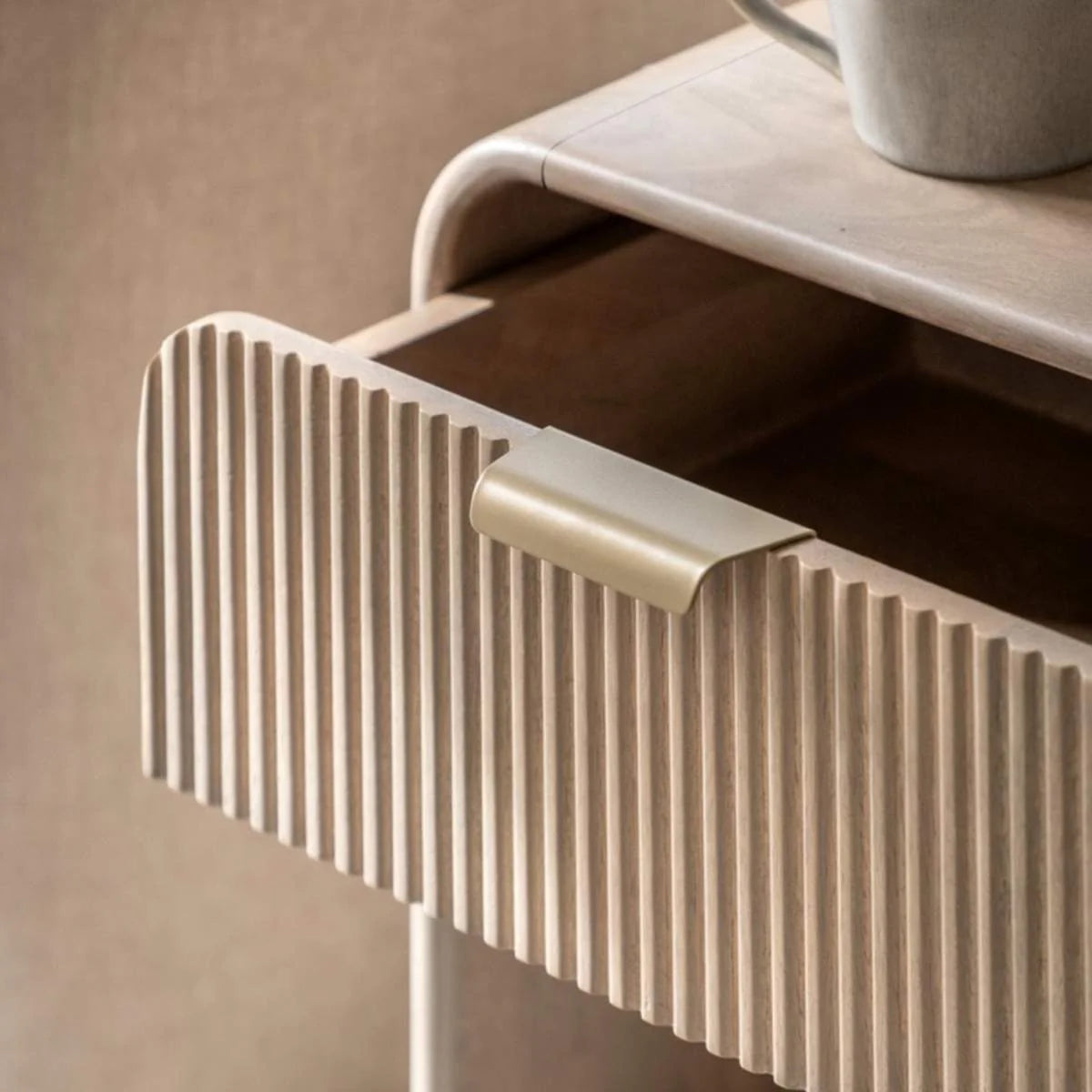 Gallery Direct Colonna 1 Drawer Bedside Table