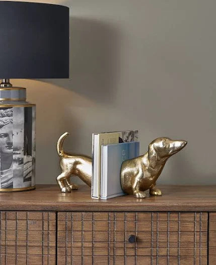 Pacific Lifestyle Metal Sausage Dog Book Ends