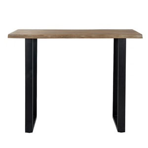 Live Edge Collection Light Acacia Bar Table