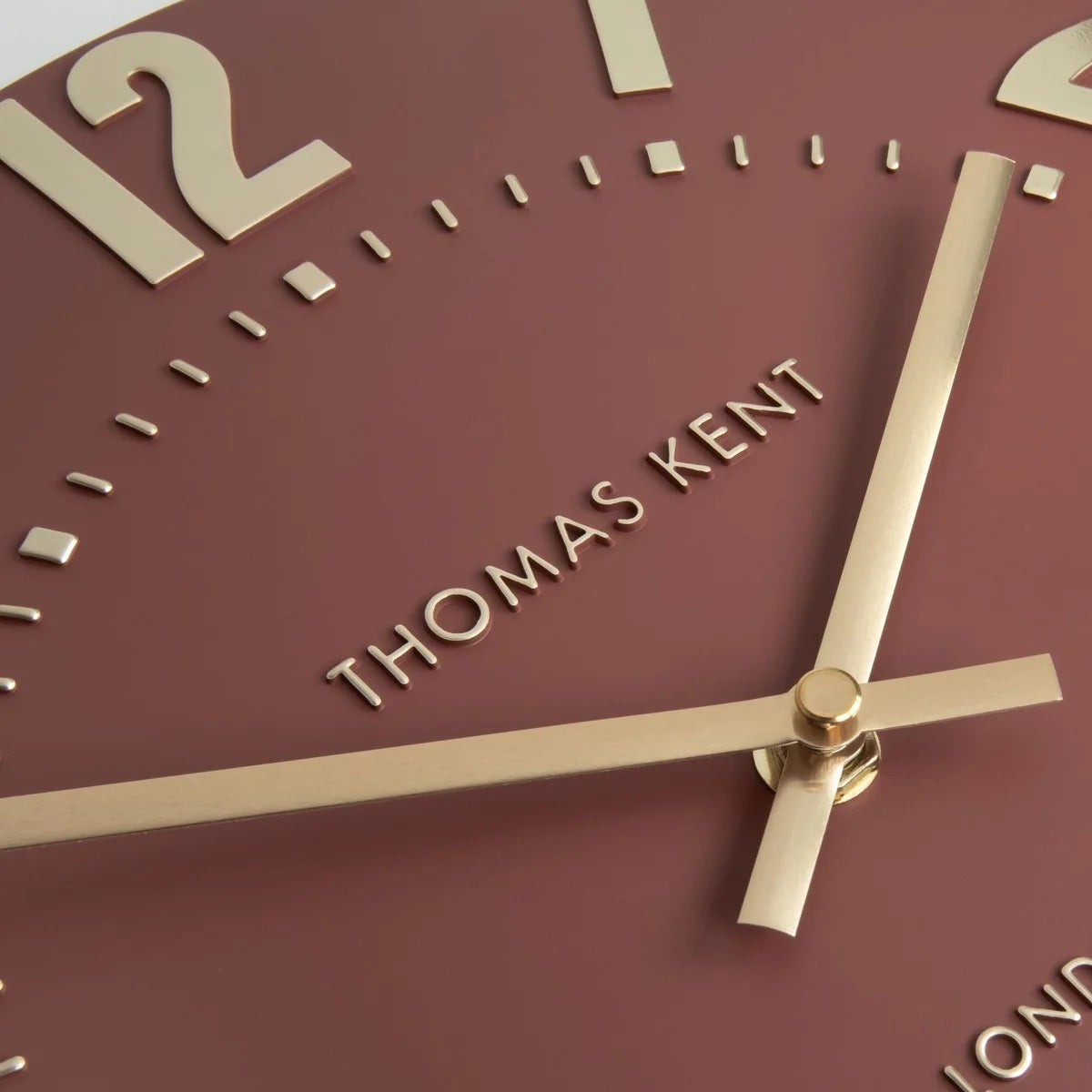 Thomas Kent Mulberry 50cm Large Wall Clock - Auburn