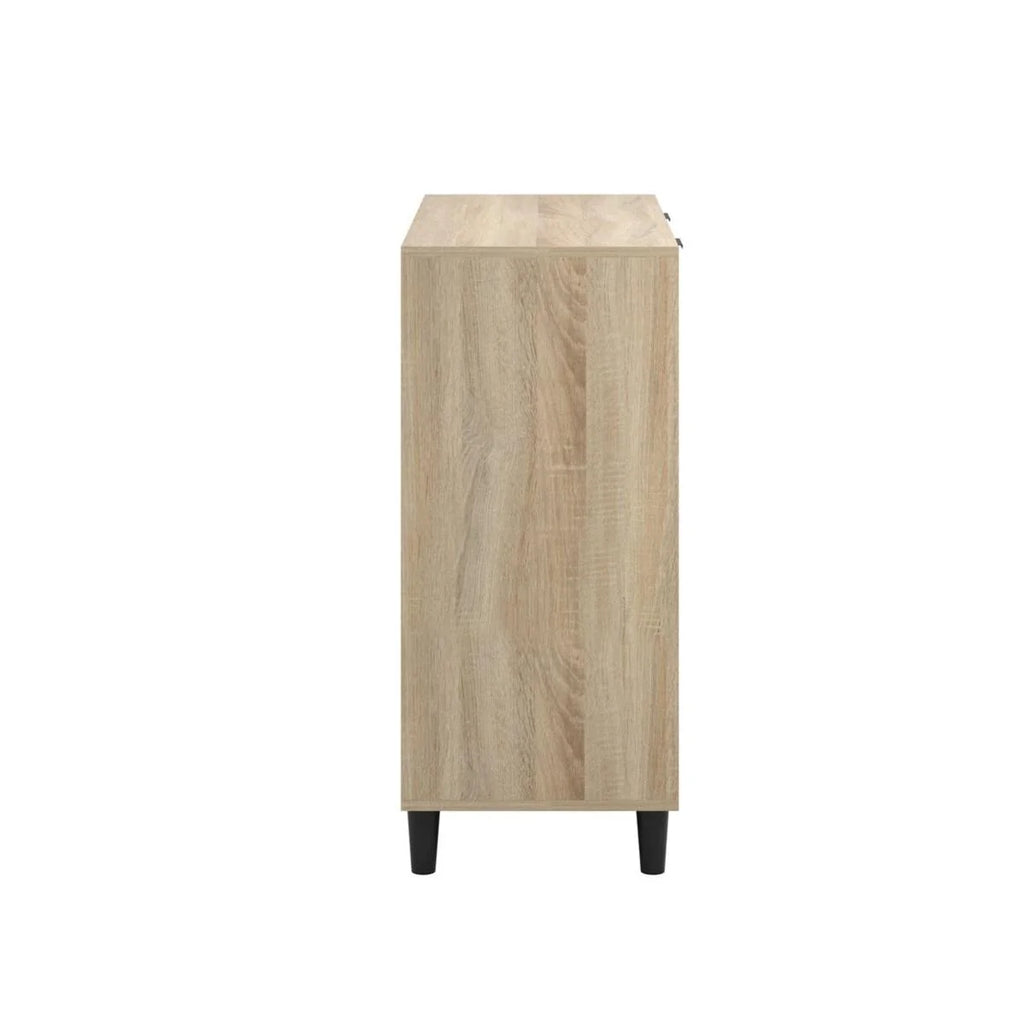 HO+ME Stockholm 4 Drawer Chest in Chevron