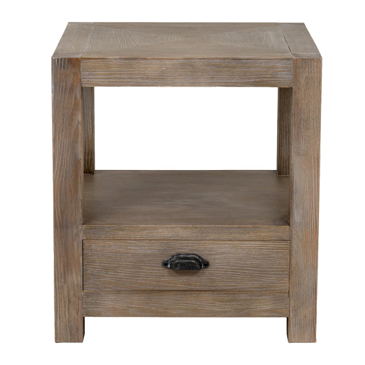 Haldon Collection 1 Drawer Side Table With Shelf