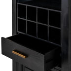 Lennox Black Drinks Unit
