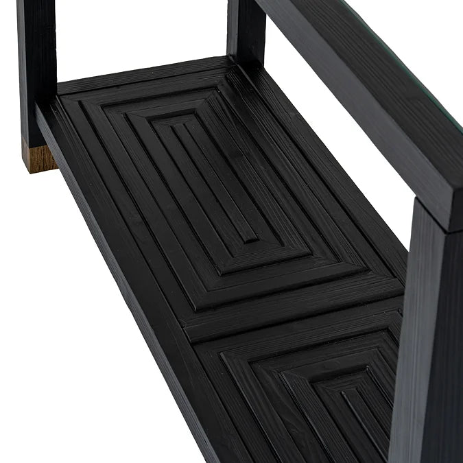 Lennox Black Console Table