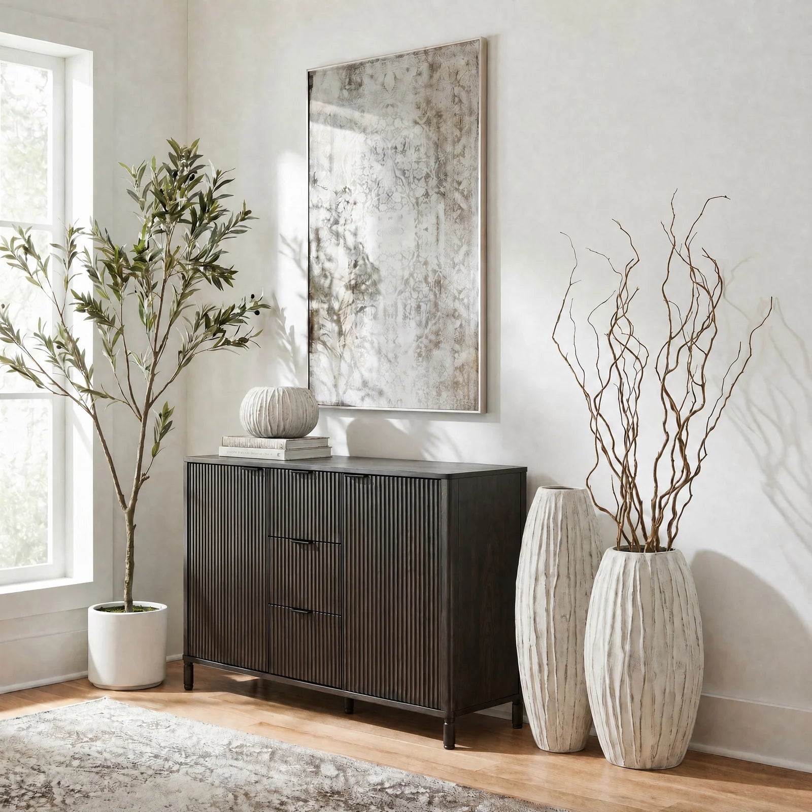 Lorenzo Large Fin Vase