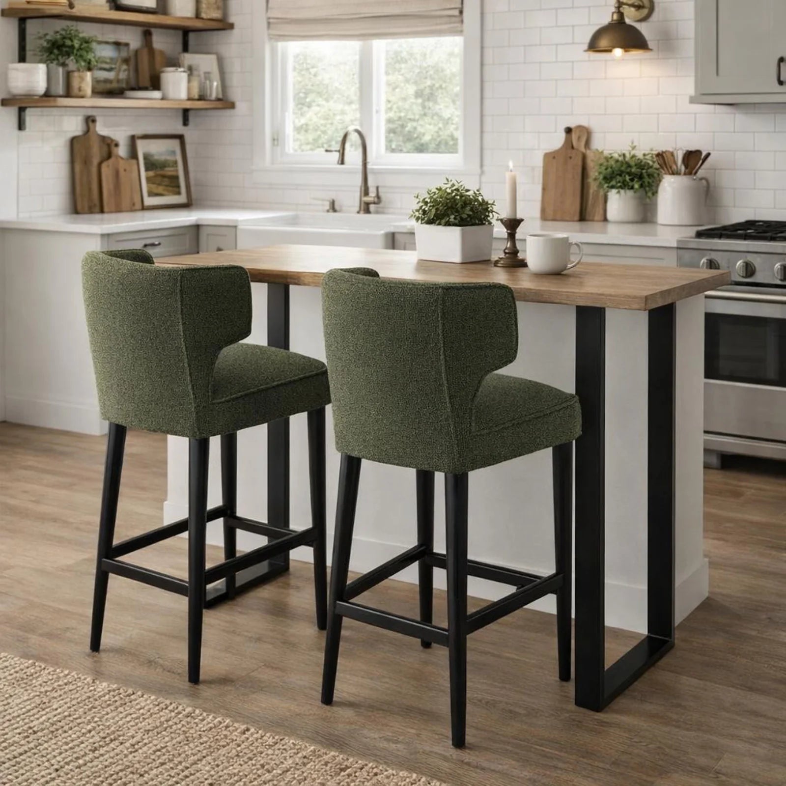 Avia Moss Barstool