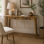 2 Drawer Nordic Writing Desk