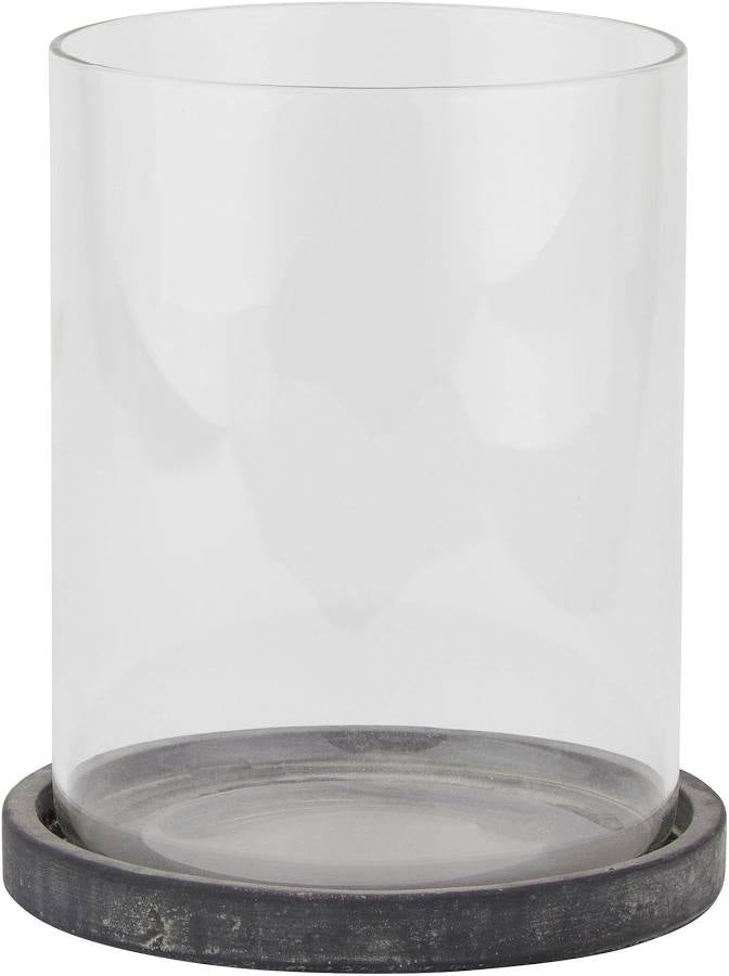 Amalfi Grey Large Hurricane Lantern