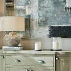 Amalfi Grey Large Hurricane Lantern