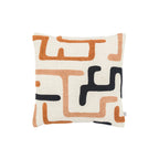 Gallery Direct Arul Embroidered Cushion Nutmeg