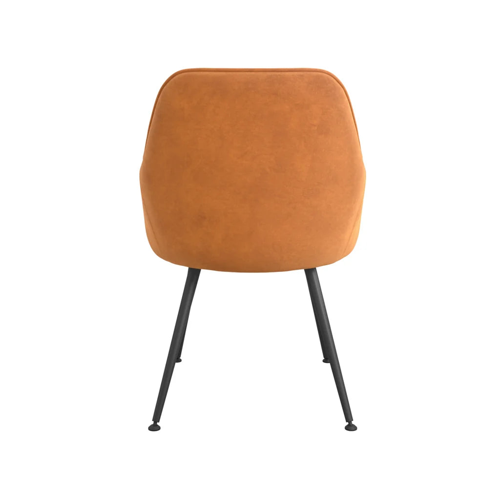 HO+ME Tara Dining Set of Two Velvet Dining Chairs