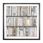 'The Library' By Art marketing Framed Print