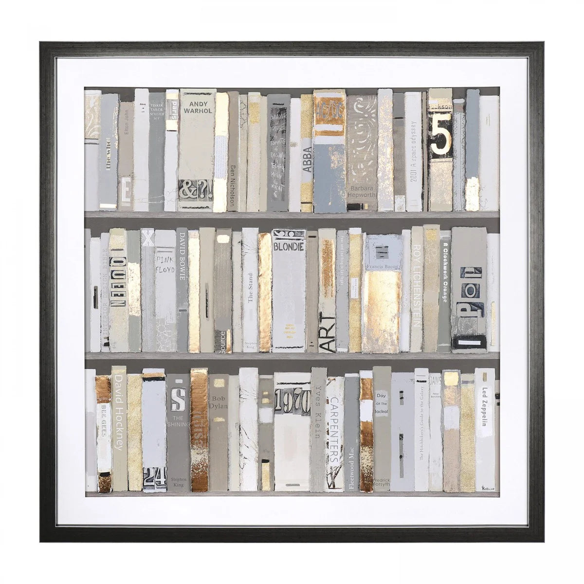 'The Library' By Art marketing Framed Print
