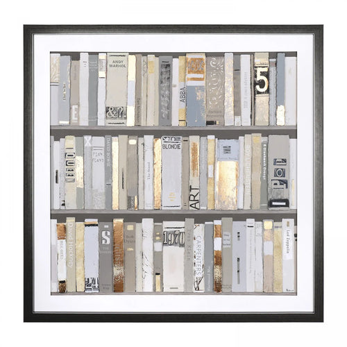 'The Library' By Art marketing Framed Print