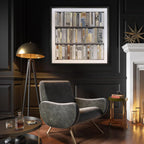 'The Library' By Art marketing Framed Print
