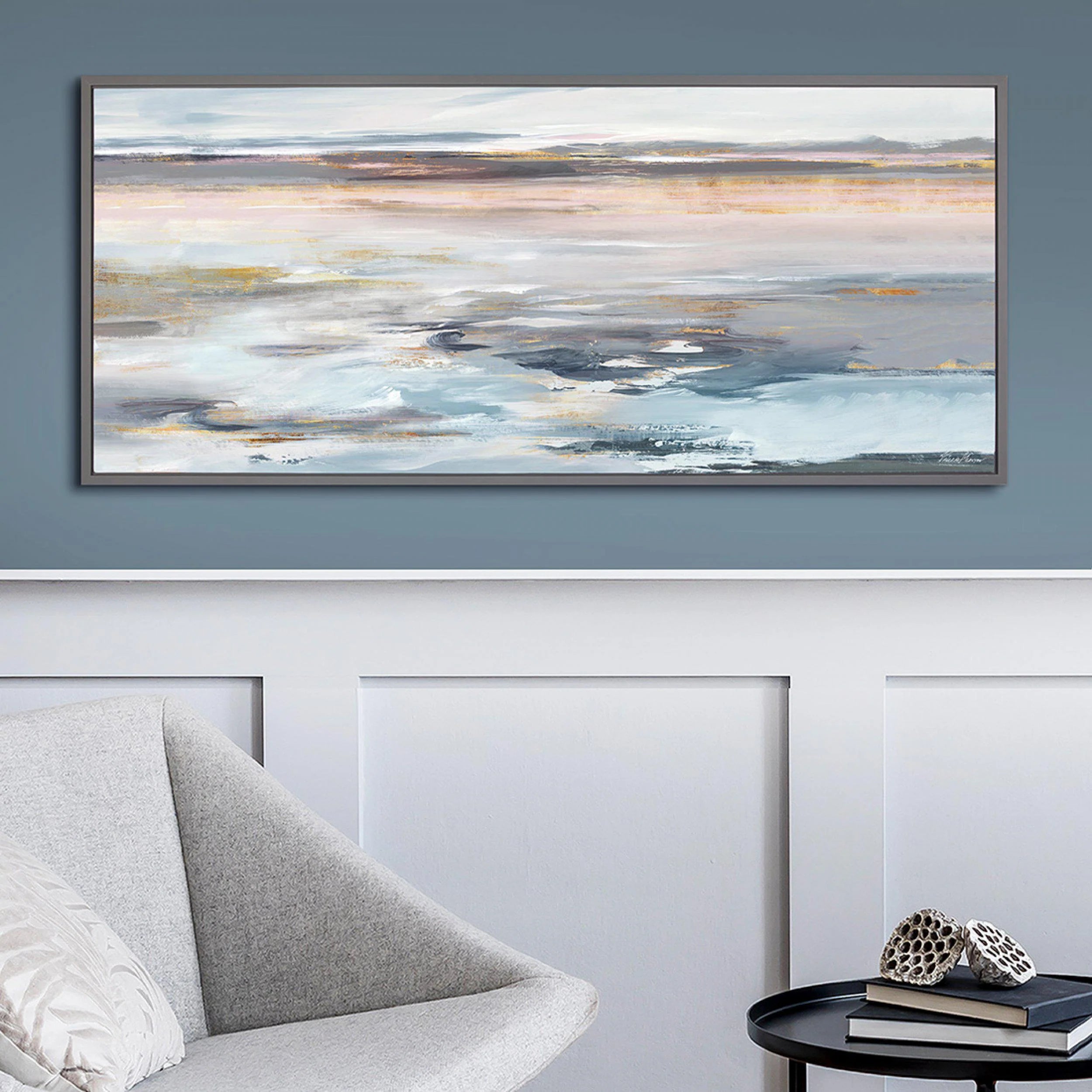 Even Tide By Art Marketing Framed Print