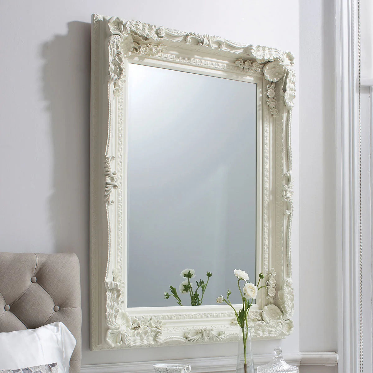 Gallery Direct Carved Louis Mirror