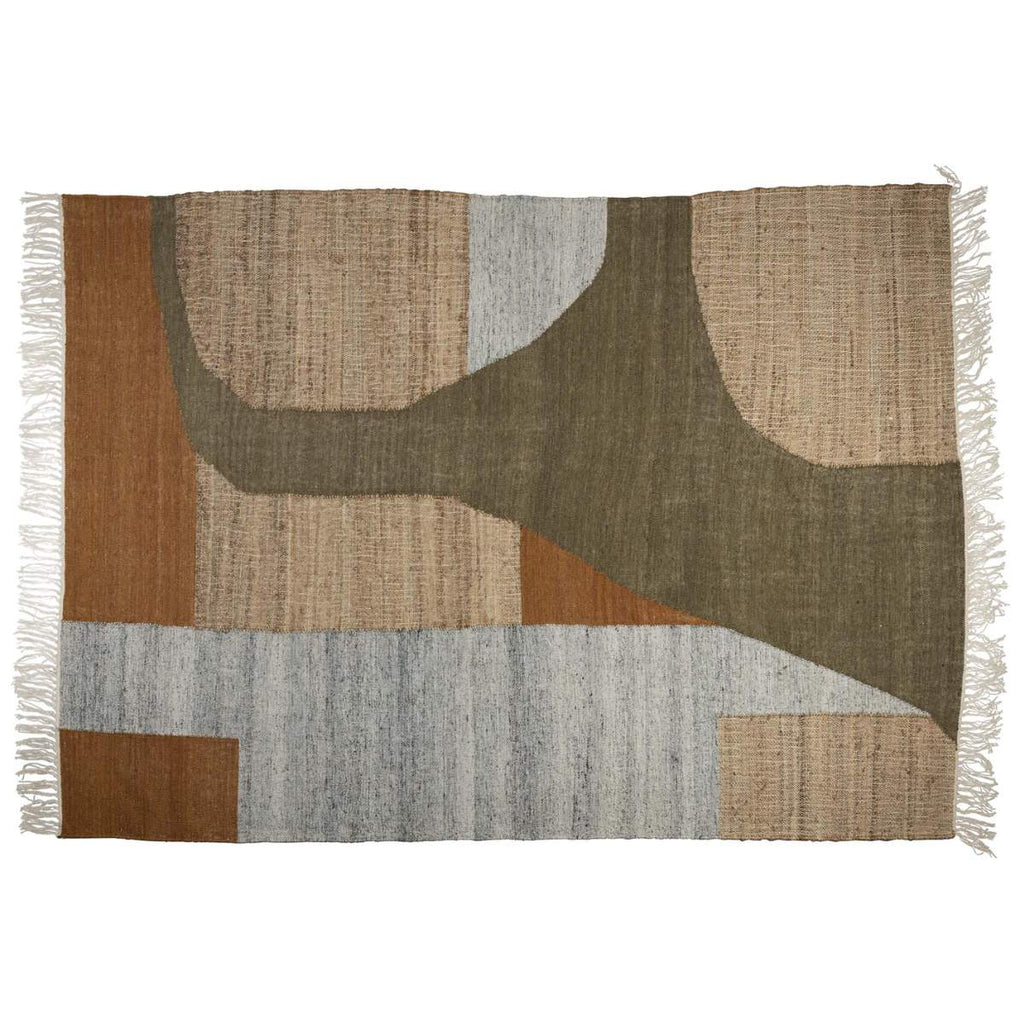 Dutch Bone Carpet Pavilion Natural Green Brown
