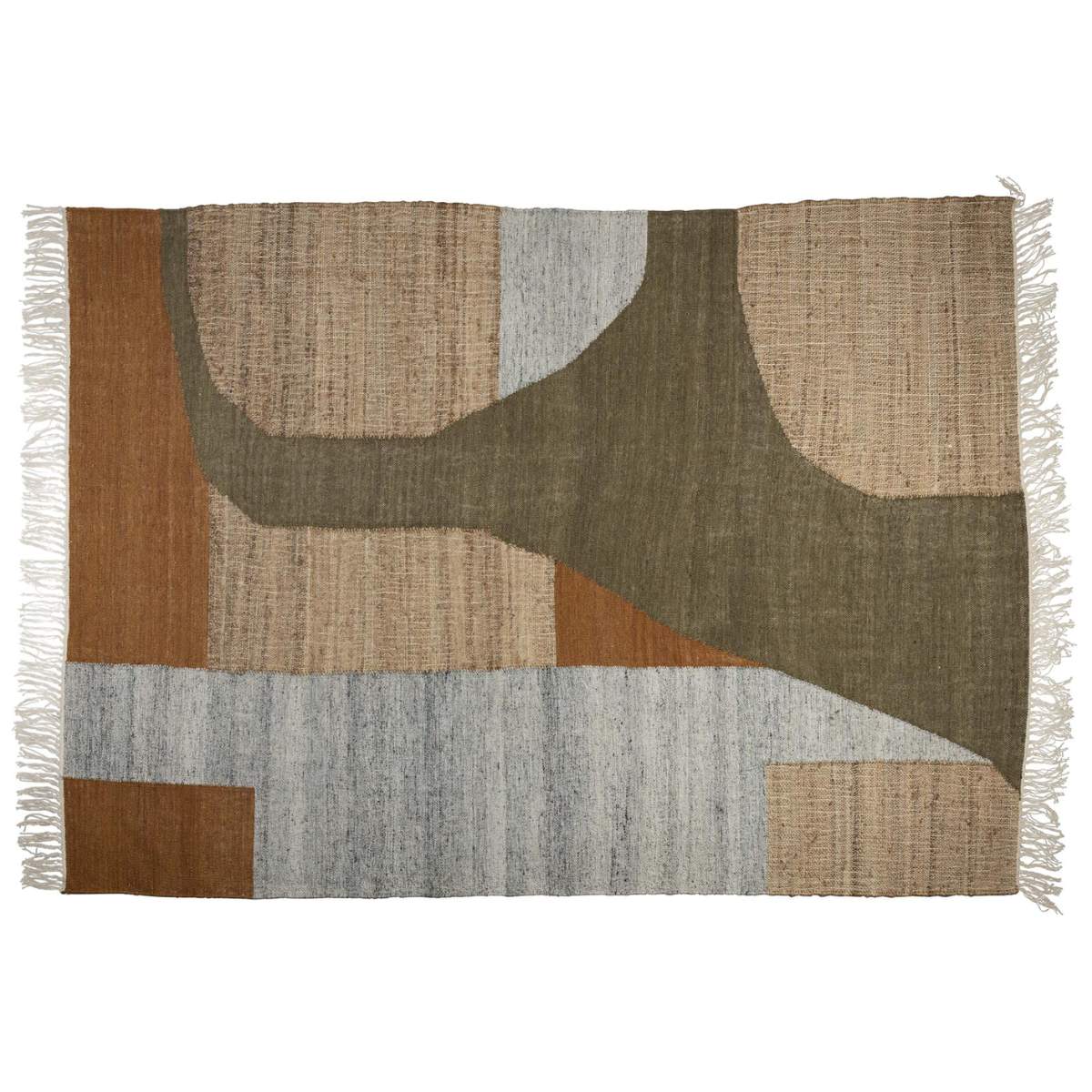 Dutch Bone Carpet Pavilion Natural Green Brown