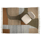 Dutch Bone Carpet Pavilion Natural Green Brown