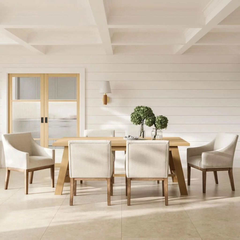HO+ME Piper Bisque Dining Chair