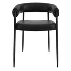 HO+ME Queens Black Dining Chair (2PK)