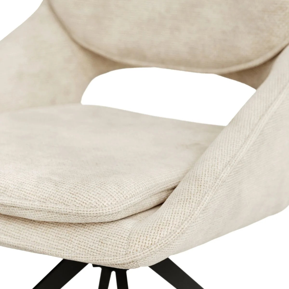 HO+ME Edisto Off-White Dining Chair (2PK)