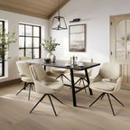 HO+ME Edisto Off-White Dining Chair (2PK)