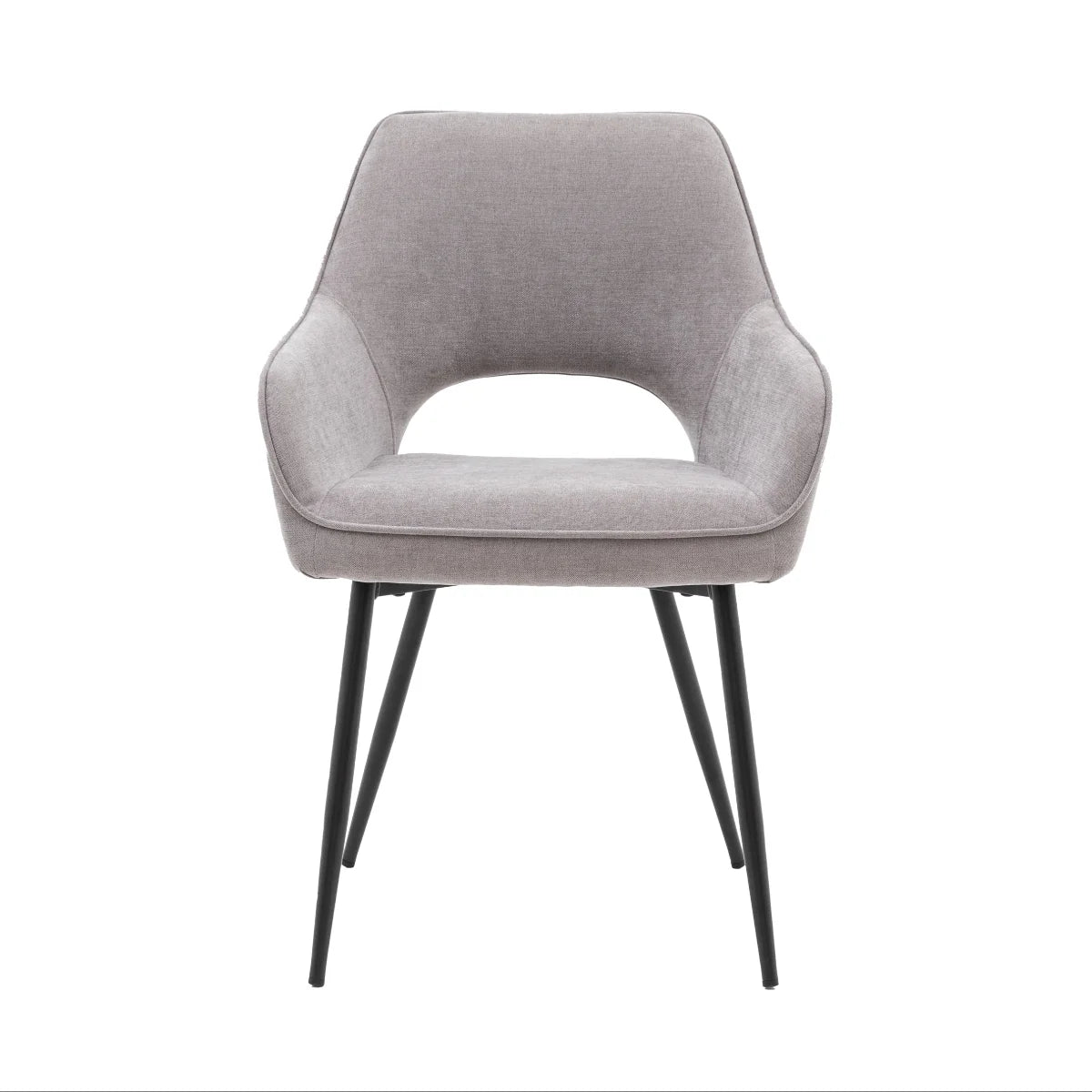 Gallery Direct Ivorra Dining Chair Grey (2PK)