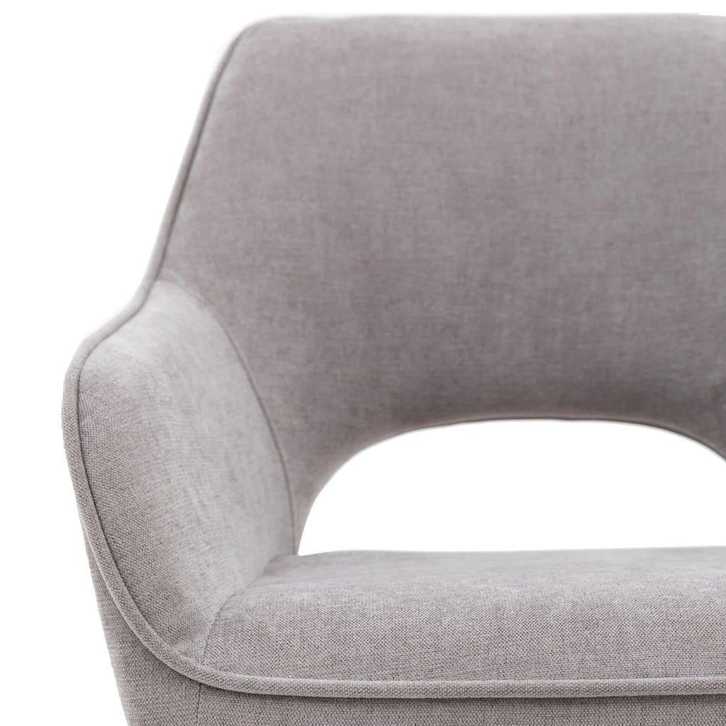 Gallery Direct Ivorra Dining Chair Grey (2PK)