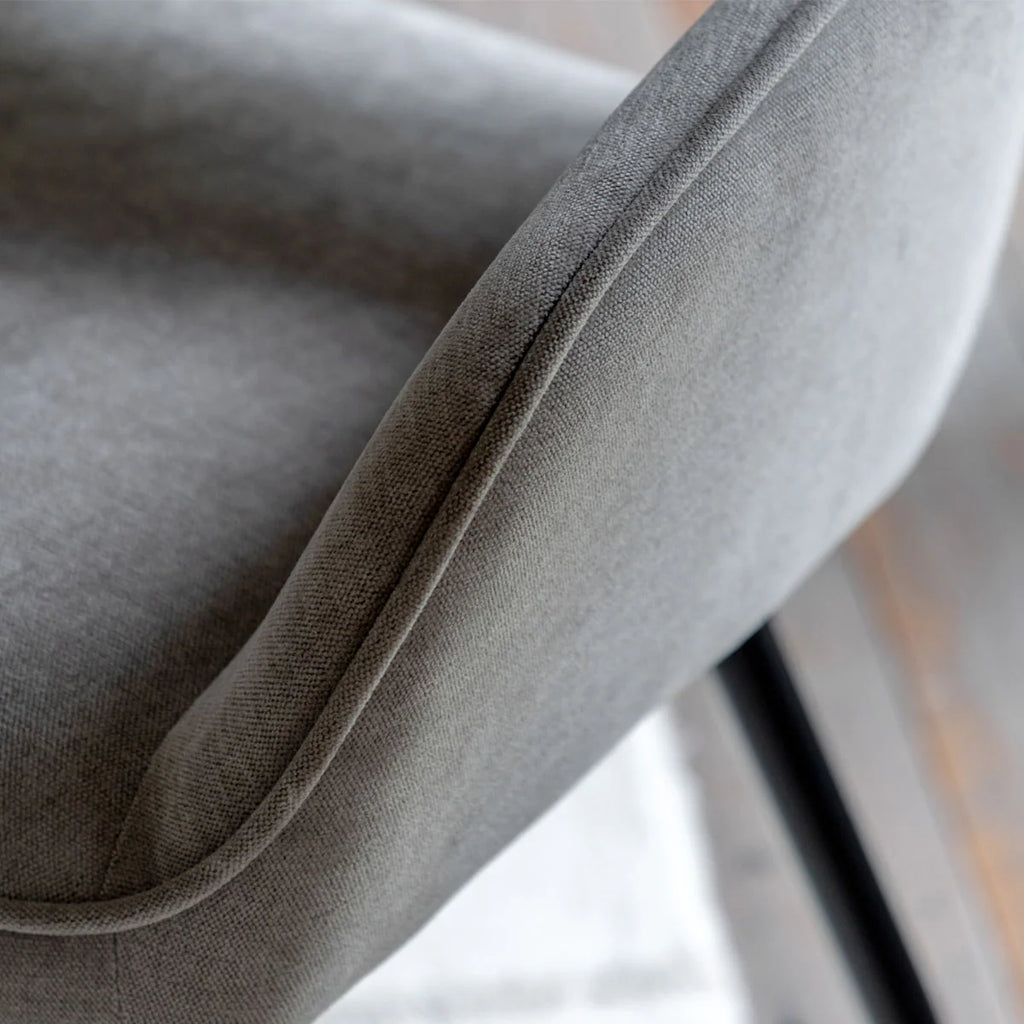 Gallery Direct Ivorra Dining Chair Grey (2PK)