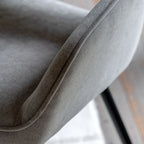 Gallery Direct Ivorra Dining Chair Grey (2PK)