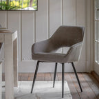 Gallery Direct Ivorra Dining Chair Grey (2PK)