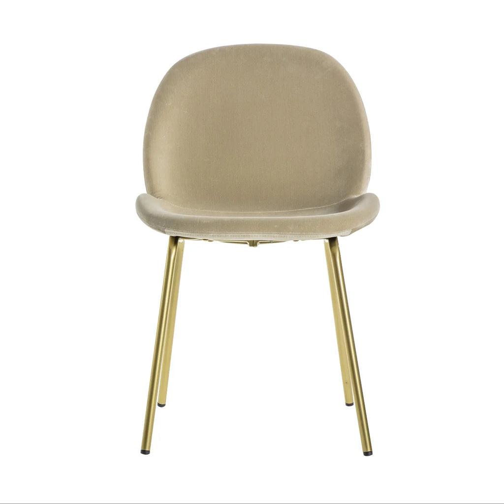 Gallery Direct Flanagan Velvet Chair (2PK)