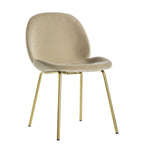 Gallery Direct Flanagan Velvet Chair (2PK)